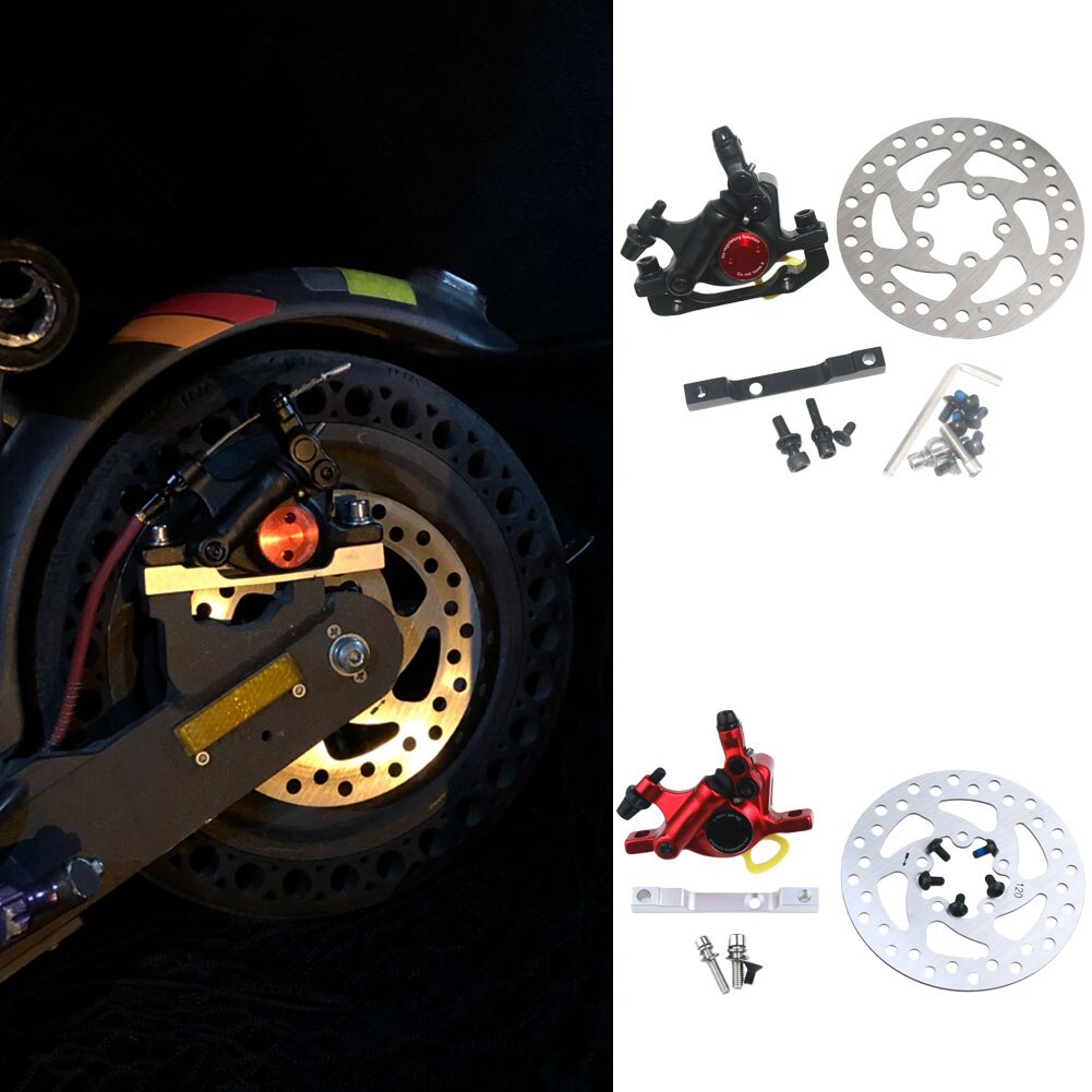 Freno hidráulico de aleación de aluminio para patinete eléctrico Xiaomi M365/Pro, frenos de disco hidráulicos, piezas de pistón de disco