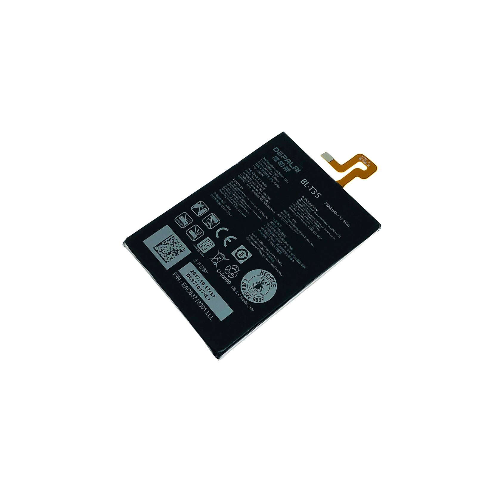 Good Phone Battery for LG Google2 Pixel 2 XL BL-T35 BLT35 3520mAh