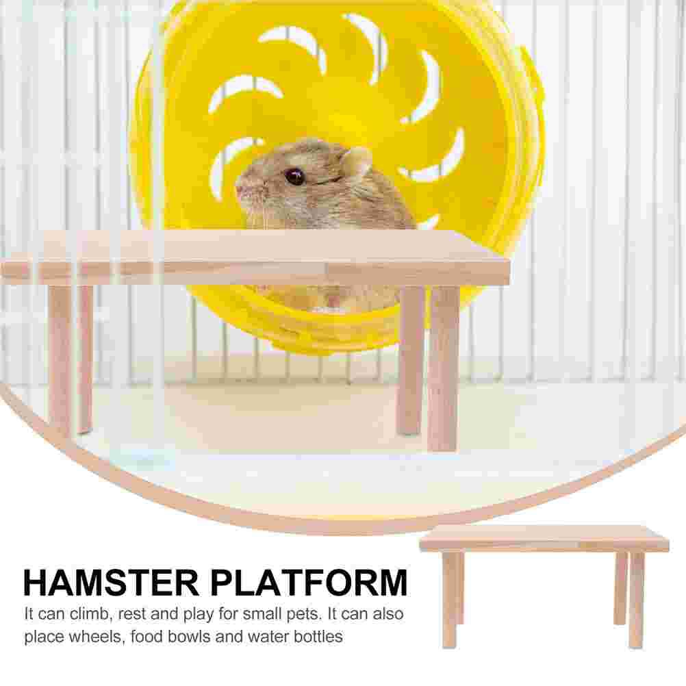 Cage à Hamster, plate-forme de jeu, écureuil, fourniture de paysage (comme indiqué)
