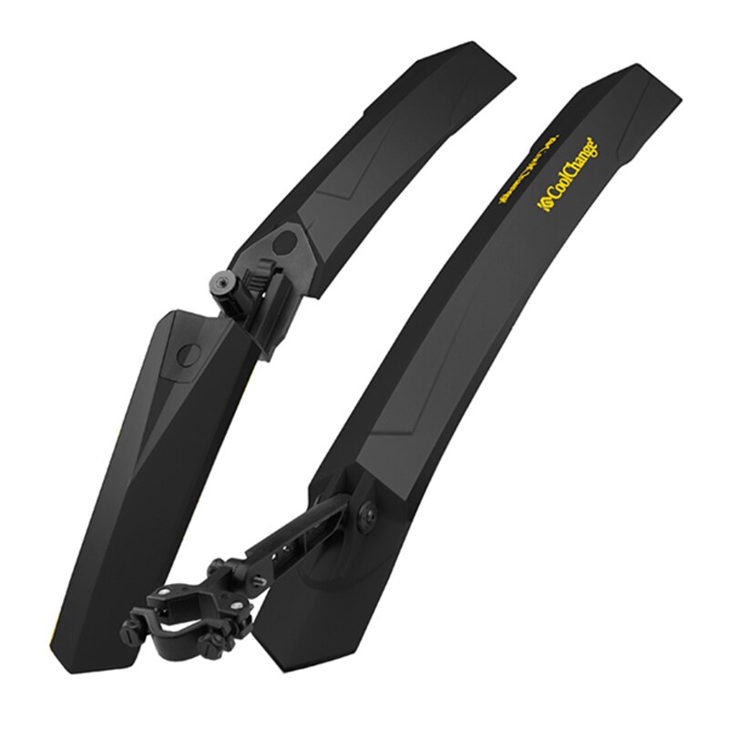 None Portable Bicycle Fenders Cycling Mountain Bike Mud Guards Mudguard Set 4Colors guardabarros bicicleta mtb: Black