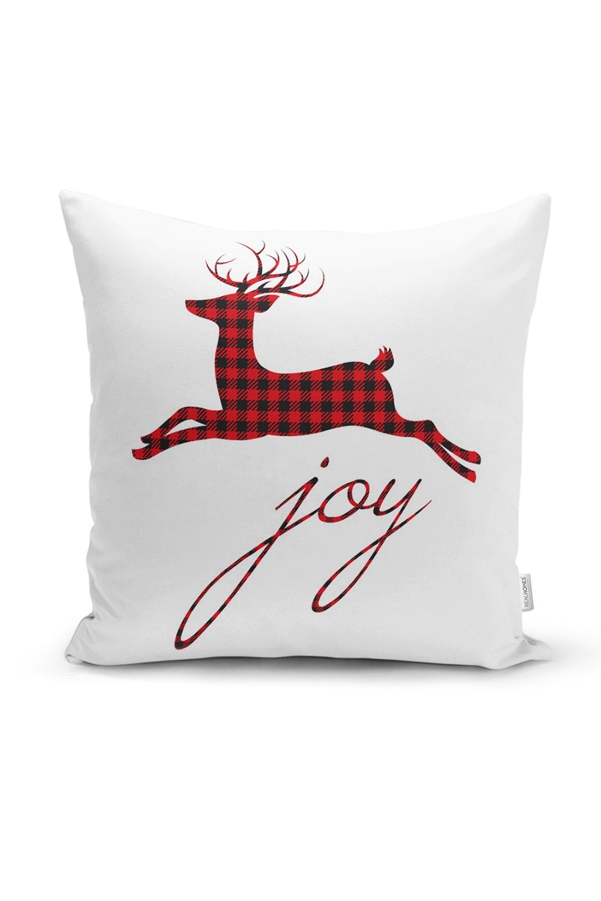 pled Zeminli Christmas wzorzyste 4'lü poduszka poduszka udekorować Obudowa