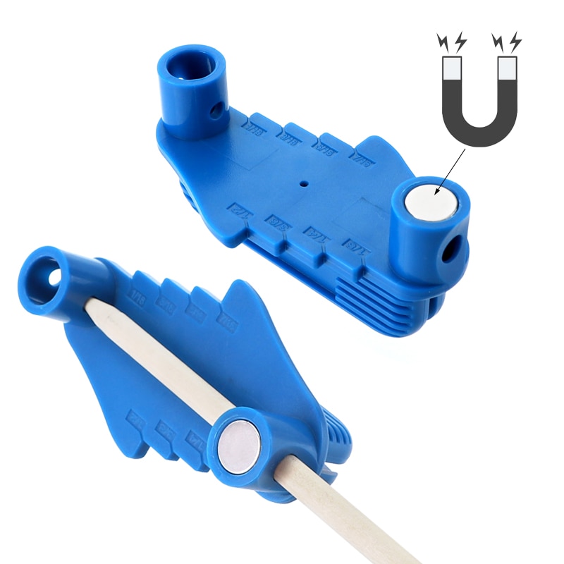 Woodworking Center Finder Line Scriber With Magnet Inch Center Offset Line Marking Gauge Plastic Center Scribe Marking Tool