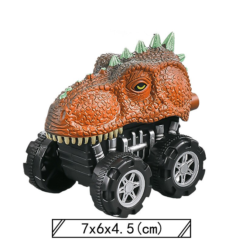 Kids Dinosaur Car Toy Big Size Dinosaur Transport Cars for Boys Jurassic World Game Interactive Montessori Toys for Toddlers: Giganotosaurus