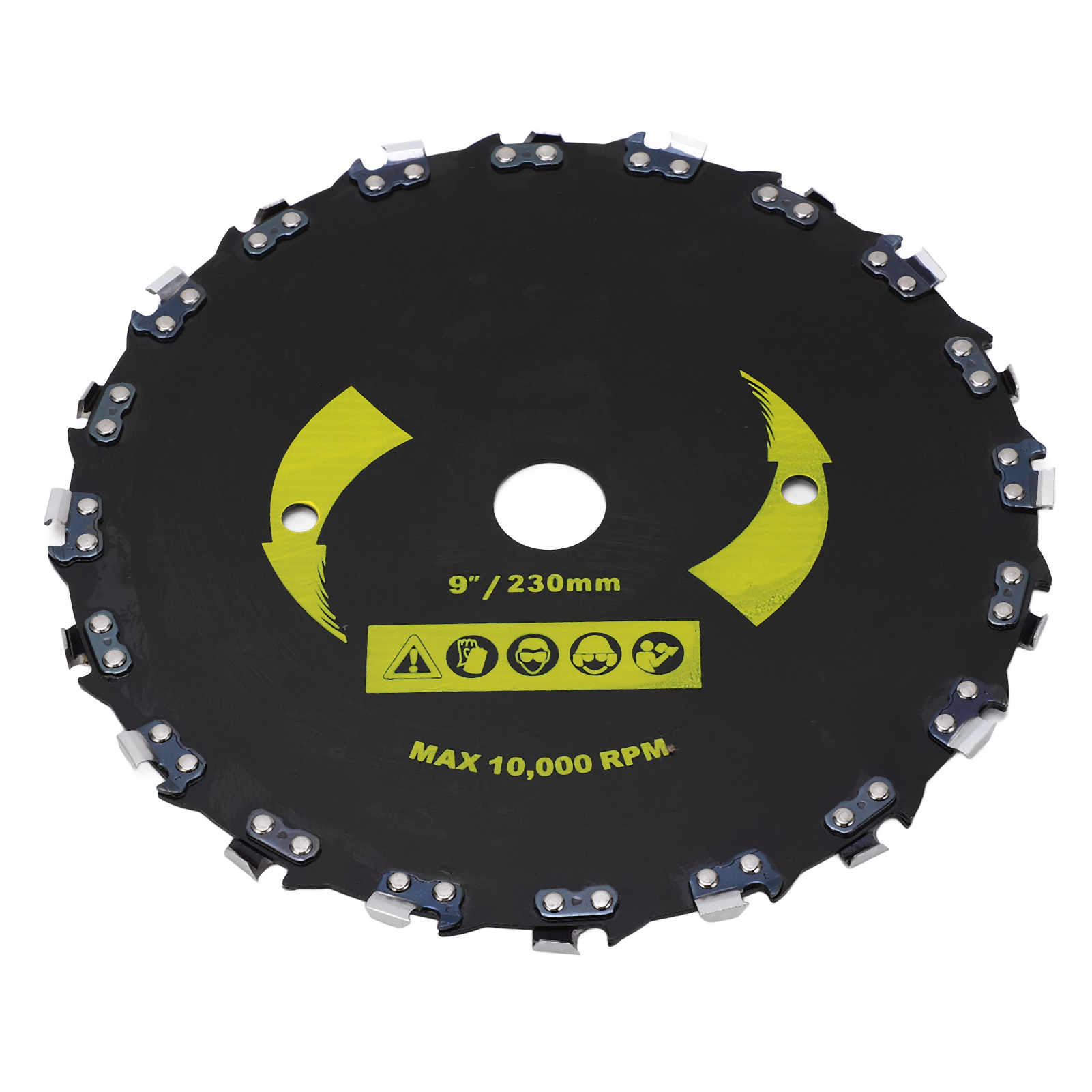discoteca per sega a catena discoteca per ruota per motosega discoteca per catena ad angolo retto lama in acciaio legato discoteca per ruota per motosega per modellatura di intaglio in legno e plastica: Oro