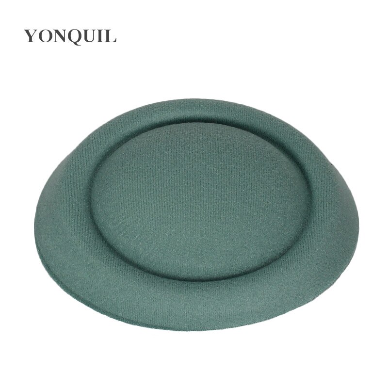 20 Kleuren 16Cm Tovenaar Hoeden Bases Wolvilt Party Hoeden Diy Haaraccessoires Pillendoosjepet Stewardess Cap 12 stks/partij MH018