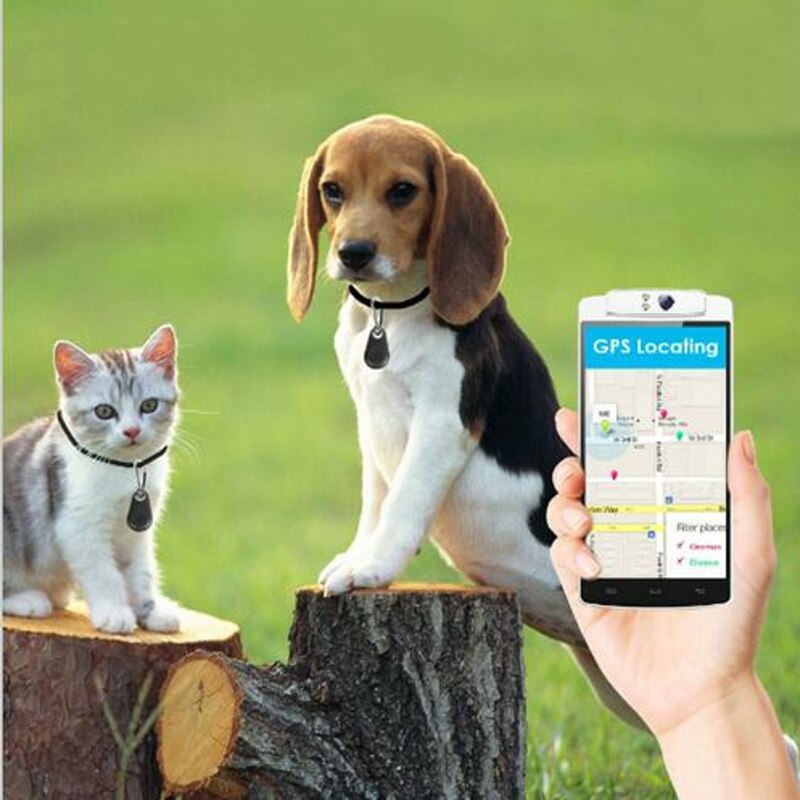 Dehyaton 4 unids/lote Anti-perdido rastreador inteligente con Bluetooth niño cartera clave buscador de localizador GPS, alarma de coche perdido recordatorio