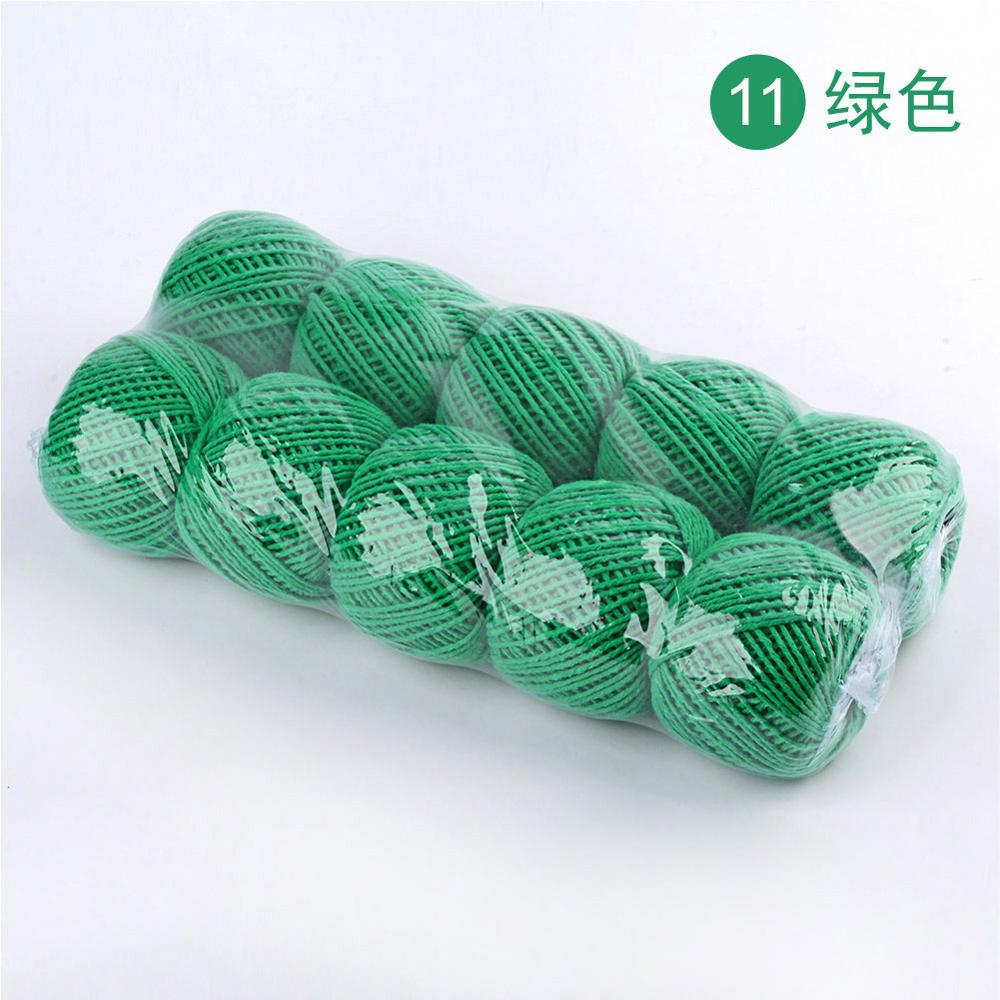 Dwa kolory bawełny piekarze sznurka liny rustykalny, wiejski rzemiosło akcesoria do rękodzieła: 10 Pcs 5