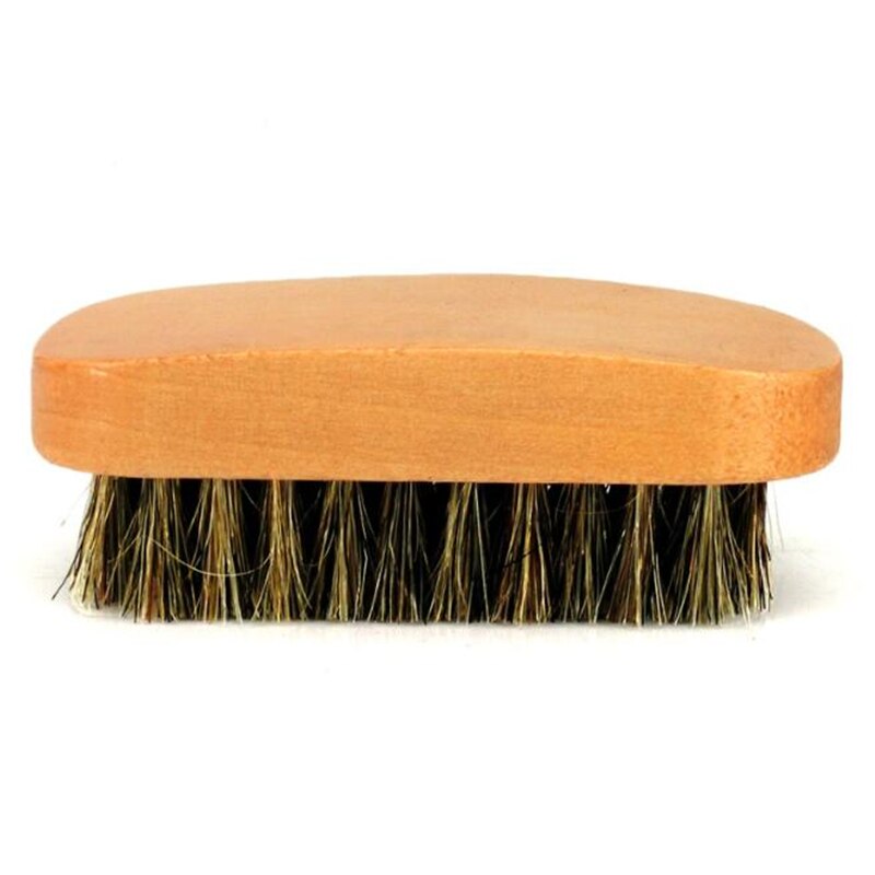 Brosses en poils de cheval pour chaussures, poils de porc, pour l&#39;entretien et le nettoyage des bottes, en daim Nubuck: Default Title