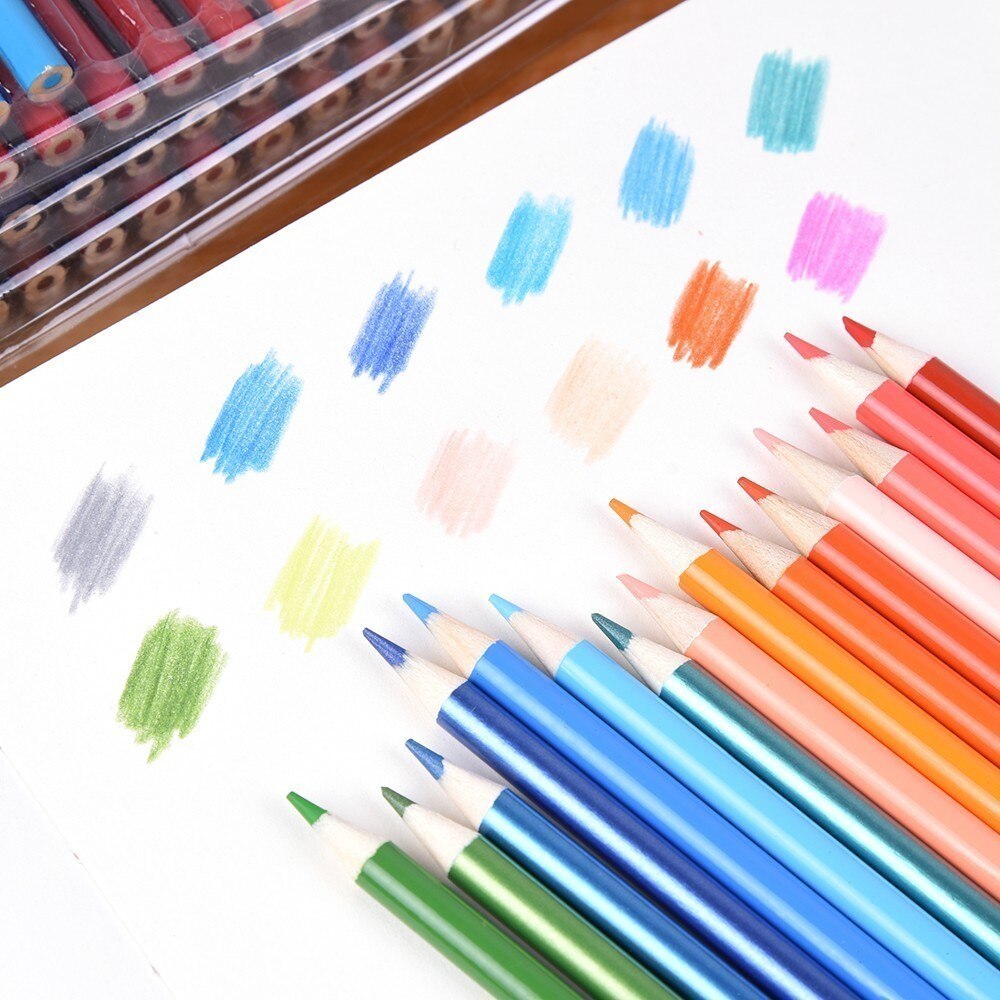 48/72/120/160 Kleuren Art Gekleurde Tekening Potloden Voor Kunstenaar Schets Kunstenaar Schrijven Voor Tekening Schets School art Supply