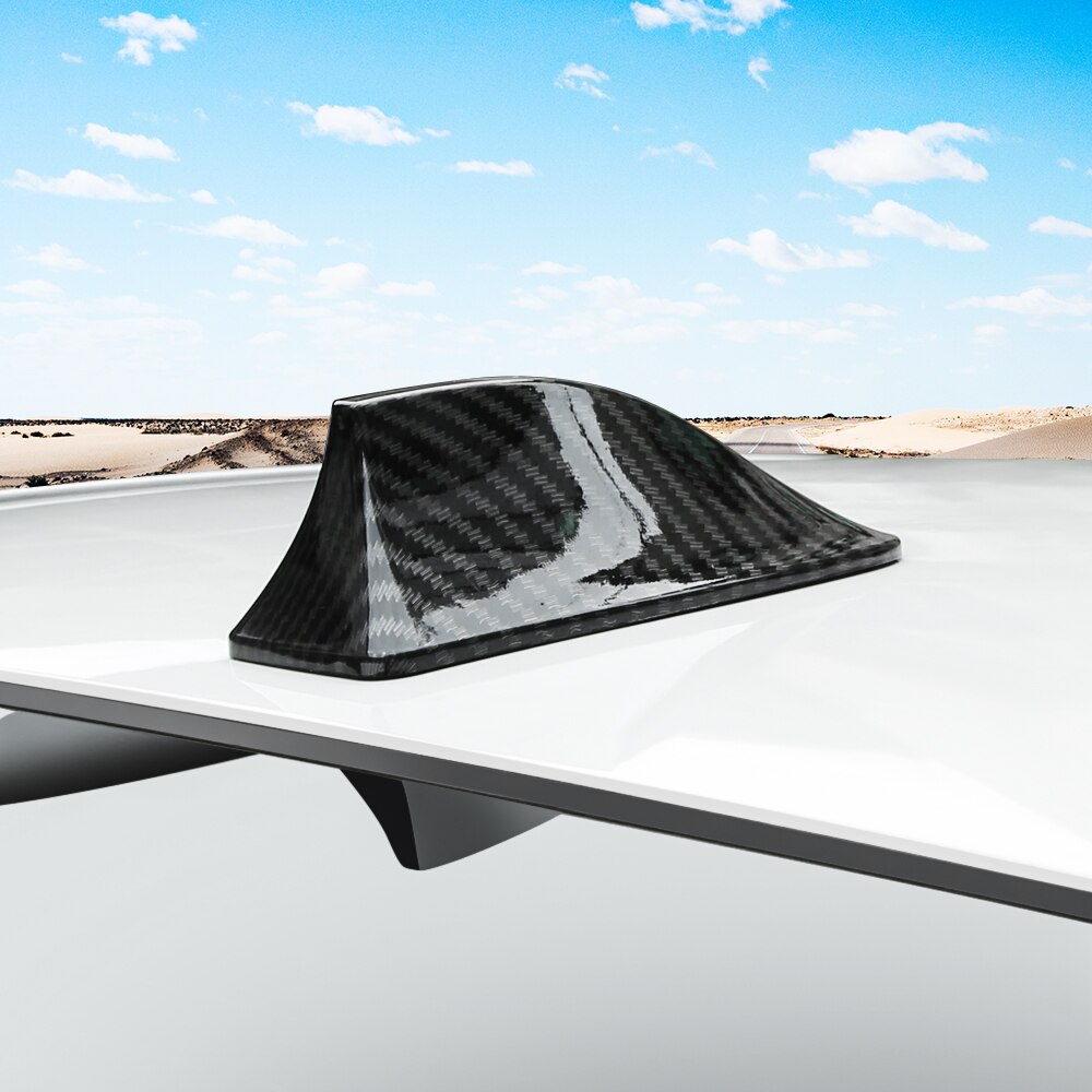 Antenne d'aileron de requin de voiture de Style de Fiber de carbone pour Citroen C4 Cactus C3 Picasso C5 C7 Aircross DS7 DS4 c-elysee Jumpy expédition