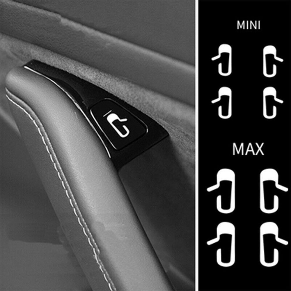 Model3 Car Door Open Exit Button Sticker Luminous Sticker for Tesla Model 3 Y Reminder Accessories Fluorescent Paste Model3: White