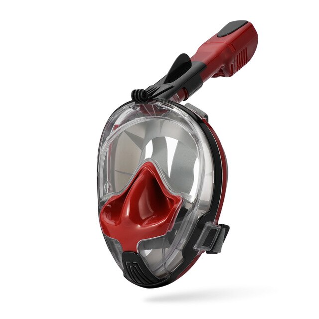 Anti-Fog Snorkel Masker Scuba Onderwater Duikbril 360 Graden Draaien Volledige Gezicht Zwemmen Snorkelen Maskers 180 View Anti-Lek