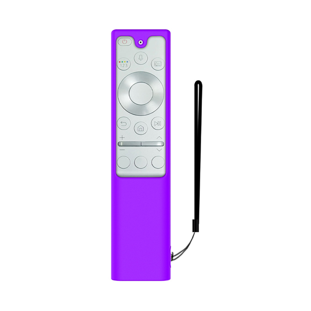 Remote Control Case for Samsung Smartone 3 BN59-01357 TM1990C TV Smart Protective Remote Cover: Purple
