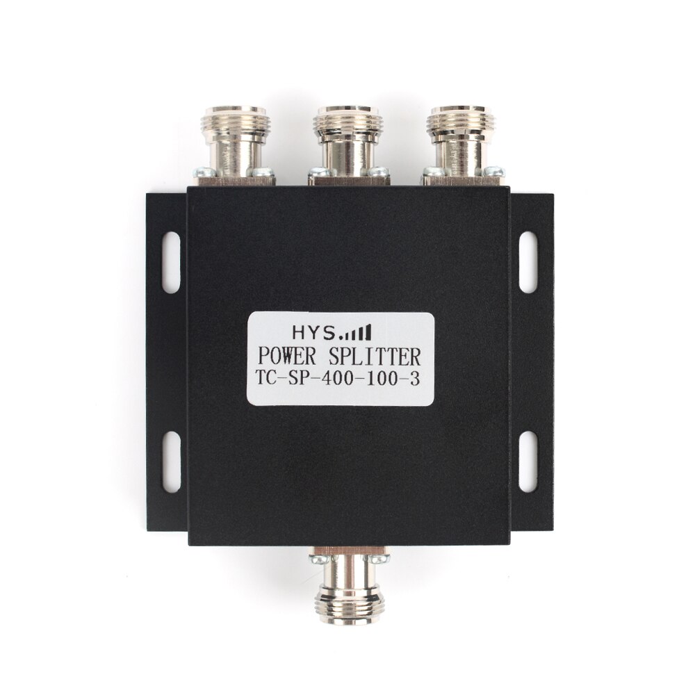 3 Way UHF 400-500MHz Antenna Power Splitter 50W Two Way Radio Repeater Power Divider with N Female connectors