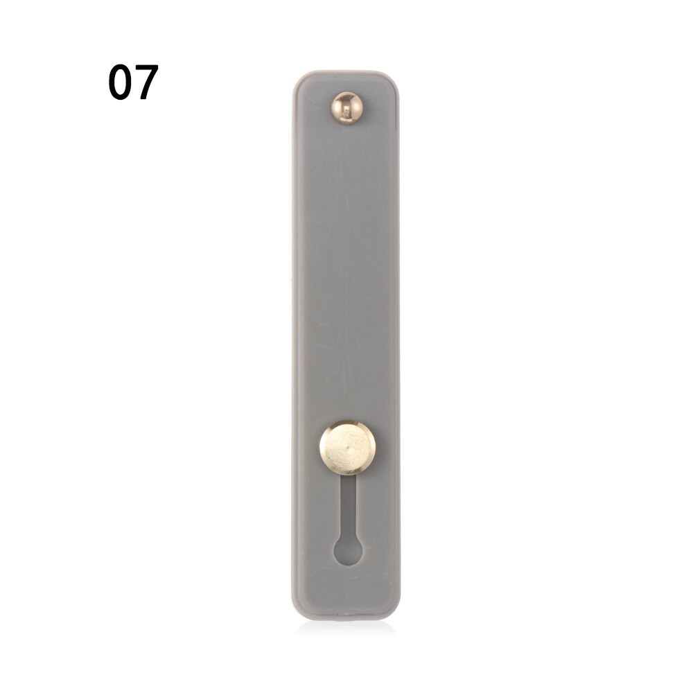 Candy Color Finger Ring Holder Silicon Phone Hand Band Holder For iPhone Wristband Strap Push Pull Grip Stand Bracket: 7