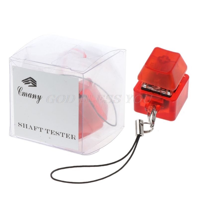 Mechanical Switch Keychain Light Up Backlit For Keyboard Switches Tester Kit
