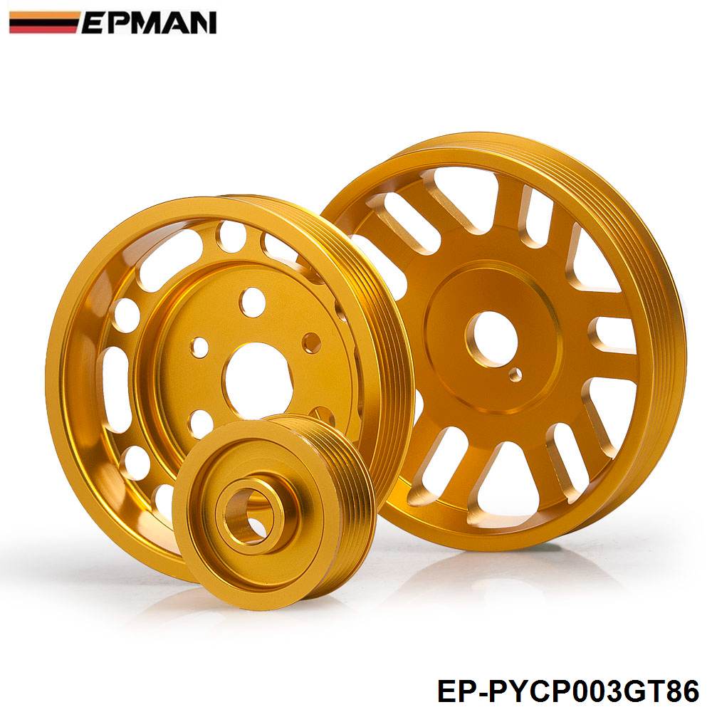 Light Weight Crank Pulley Power Steering For Toyota GT86 Subaru BRZ Scion FRS EP-PYCP003GT
