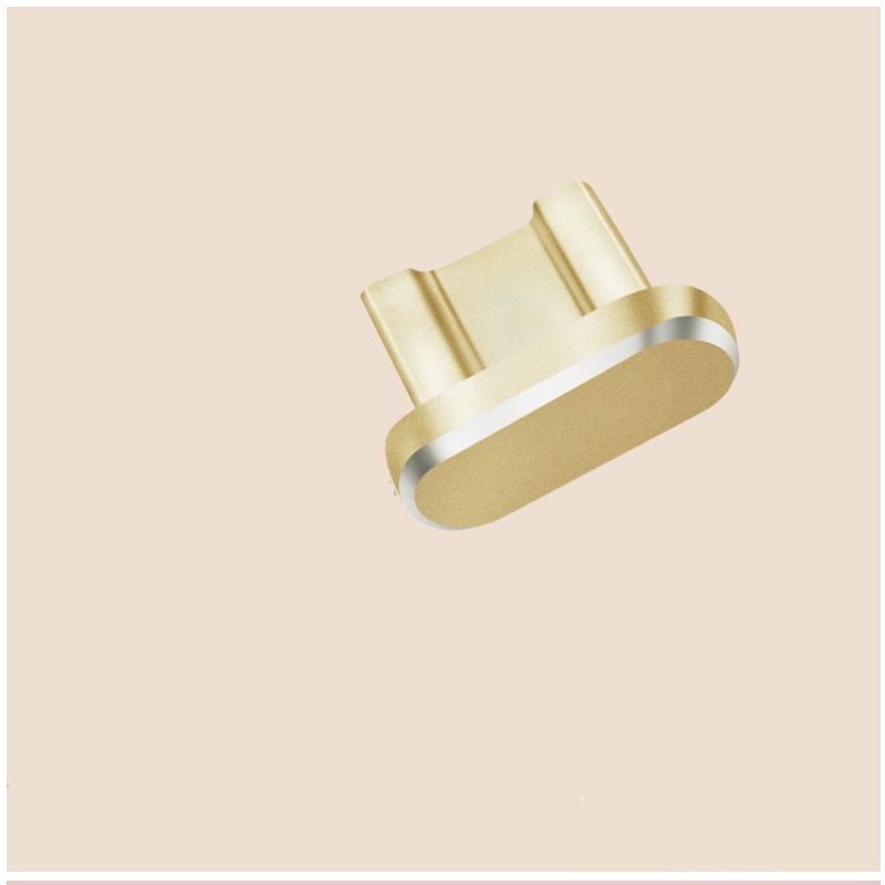 Puerto de carga Micro USB, enchufe antipolvo para teléfono móvil Android, puerto de carga de Metal colorido para Xiaomi, Huawei, Samsung, teléfono android