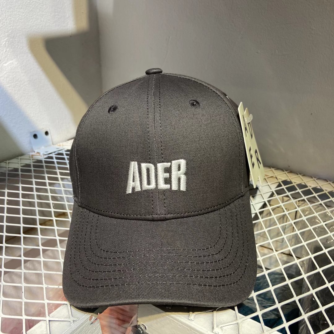 2021SS ADER ERROR Layered Label Hats Summer Men Women 1:1 Adererror Baseball Caps 4 Colors Adjustable ADER Hat: 6