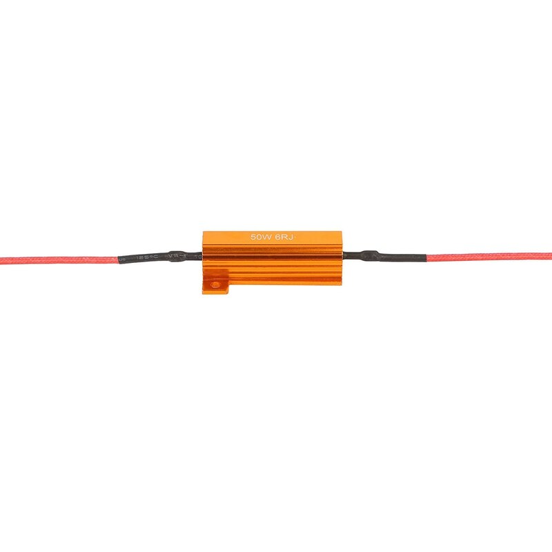 10 Pcs 50W 6Ohm Led Load Weerstanden Voor Led Richtingaanwijzers Of Led Kentekenplaat Verlichting