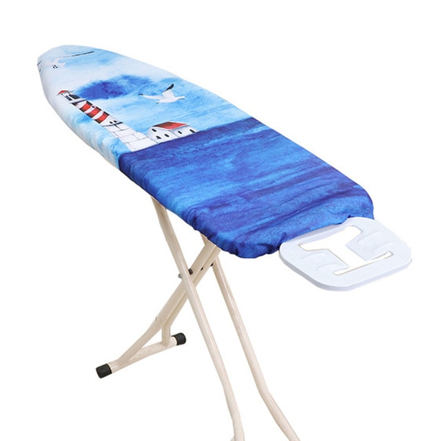 Super Extra Brede Grote Koord Strijkplank Cover 150X40Cm Koord 1Pc Antislip Dikke Strijken board Cover Marmer Doek: 11