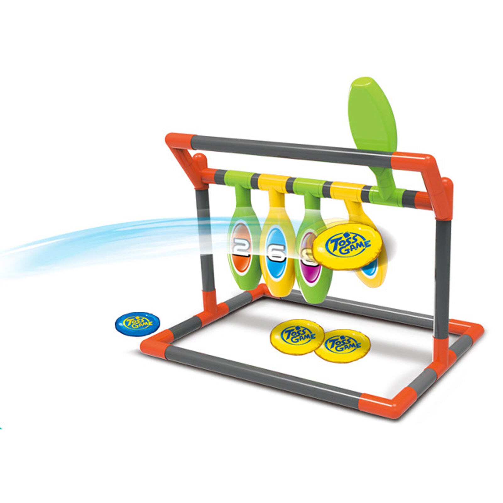 Gooien Bowling Rack Zandzak Gooien Spel Team Sport Geschikt Voor Het Verbeteren Van Kinderen Coördinatie En Evenwicht: Default Title