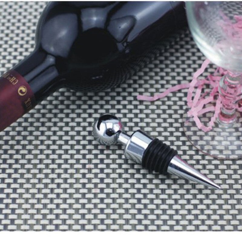 1 pc metallflaskepropp for vinoppbevaring med vriplugg gjenbrukbar vakuumforseglet