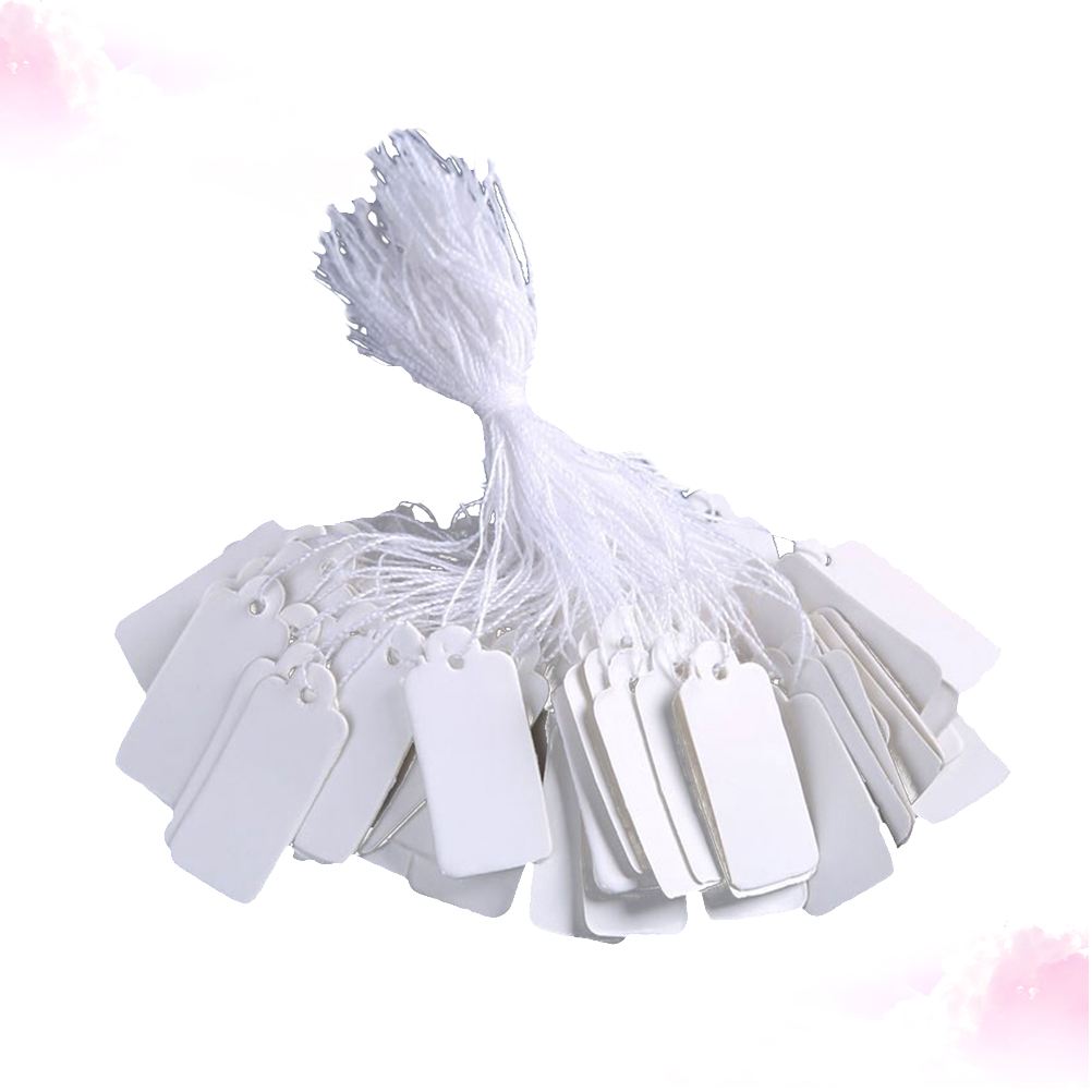 190 st bra papper vitt prislappar prisetiketter displayetiketter märkningsetiketter för smycken vinflaska produktdekoration  a30