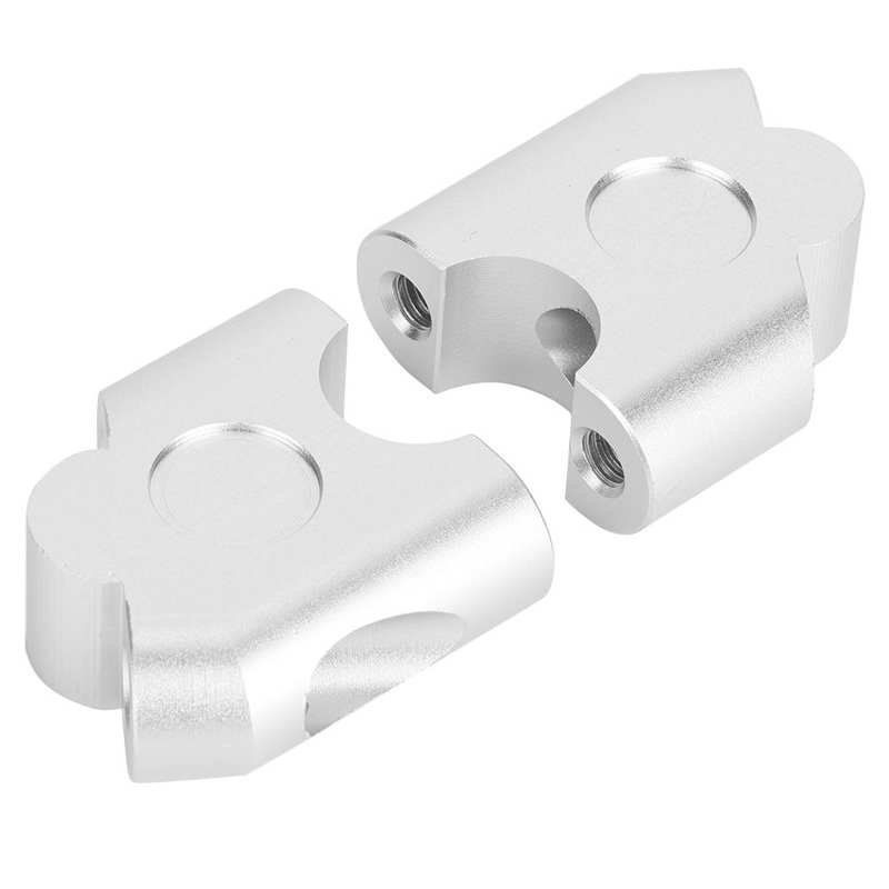 22mm Universal Motorcycle Handle Bar Riser Handlebar Clamp Back Move Mount Adapter