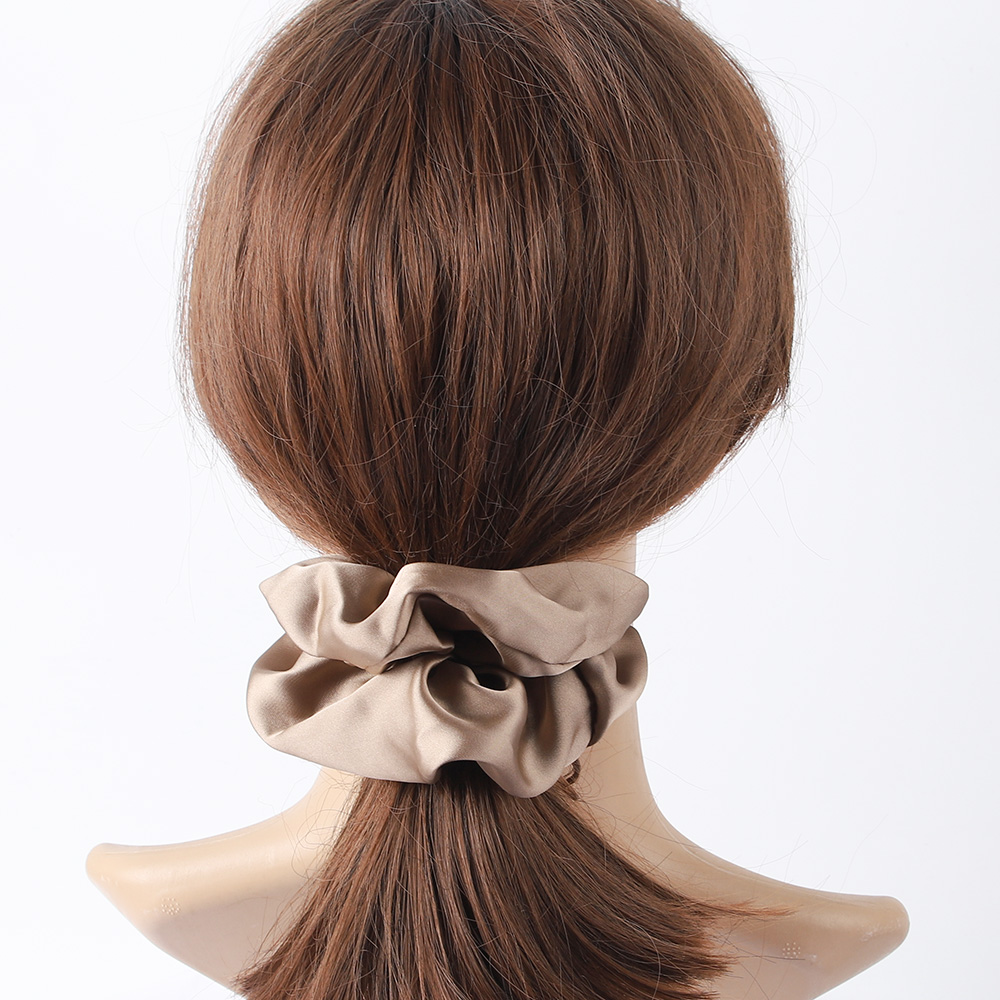 Gomas elásticas de satén de seda para el cabello para mujeres y niñas, coleteros, lazos para el cabello, diademas, accesorios para el cabello de ,