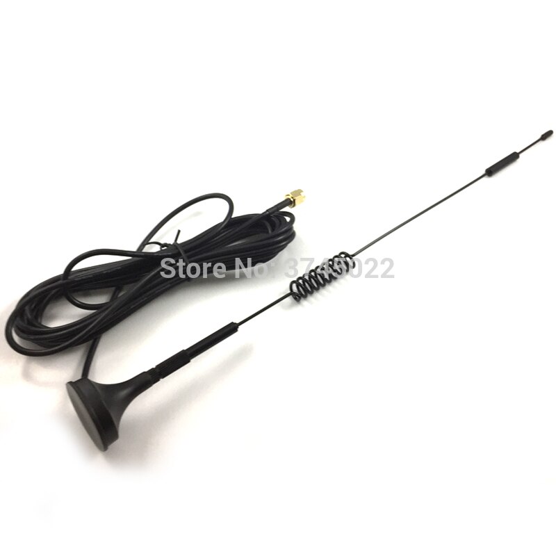 1pcs 433mhz Antenna Sma Male Plug High Gain 12dbi With 3M rg174 Pistail Cable For Radio Telemetry