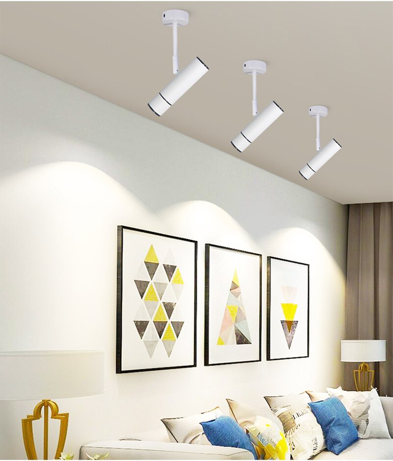 Opbouw 7 W 12 W Cob Plafond Downlight Slaapkamer Keuken Indoor Led Spot Lichten Plafond Armaturen Verlichting