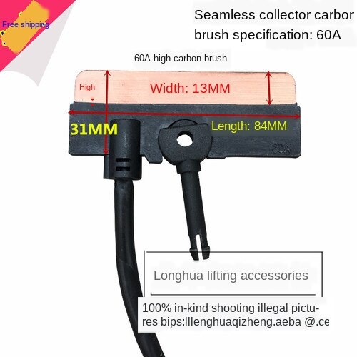Seamless Slide Wire Collector Driving 3 Pole Collector Three-Pole Four-Pole 60A Crane Slip Line Collector: 8