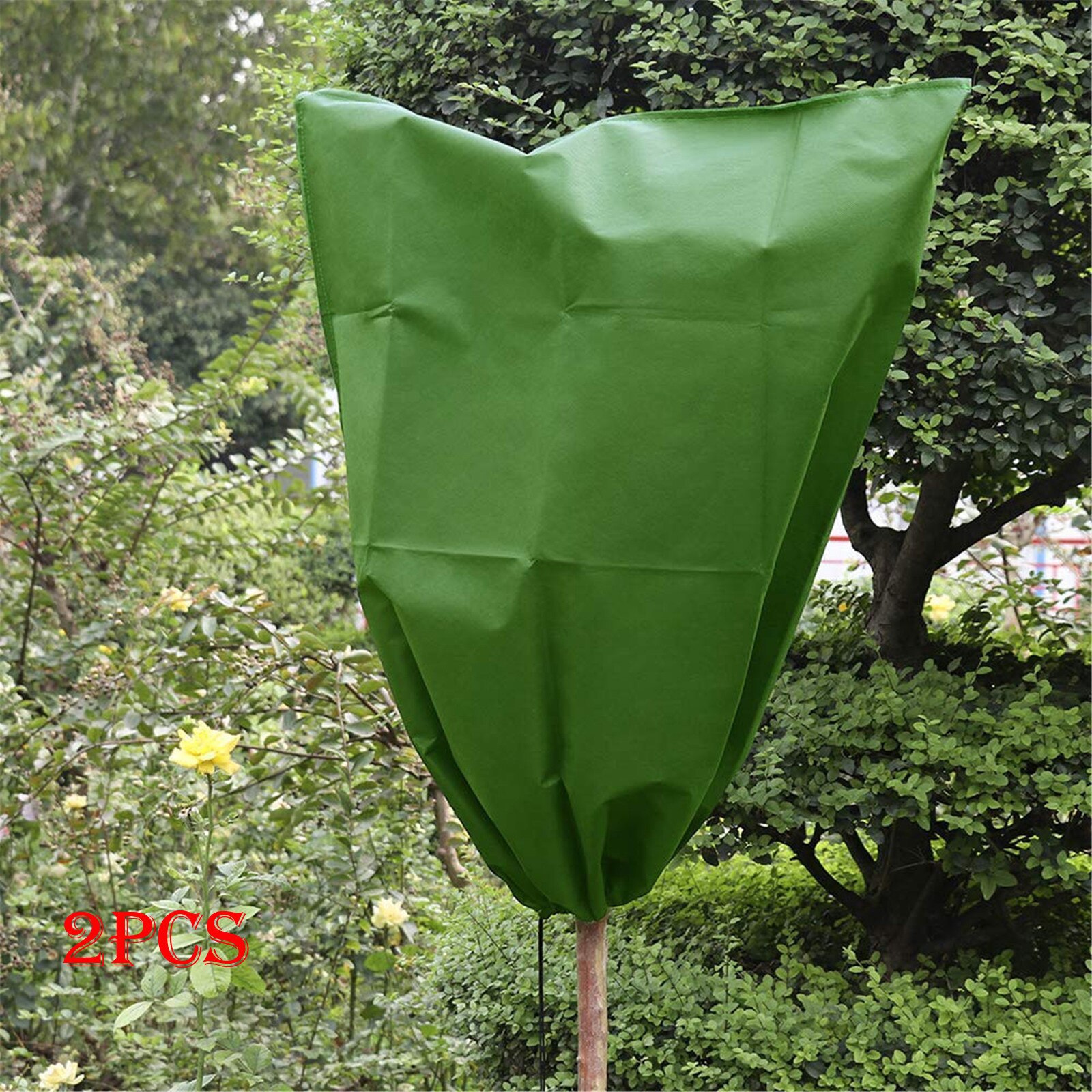Couverture chaude Non tissée pour Protection contre le gel des arbres et des plantes, sac de Protection pour arbres et fruits à cordon
