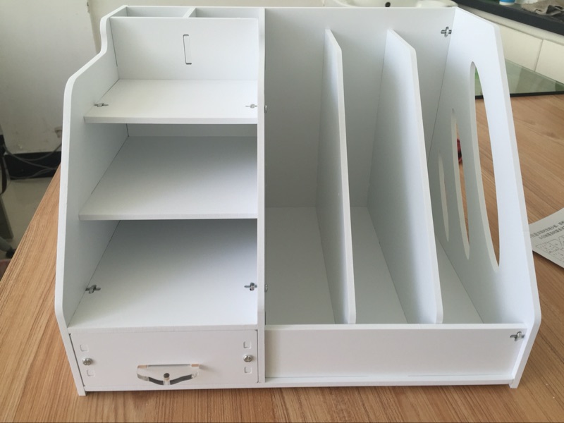 Suministros escolares para oficina, Accesorios de escritorio, organizador de escritorio, bandeja de archivos, organizador de lápices de maquillaje, revista, soporte para notas