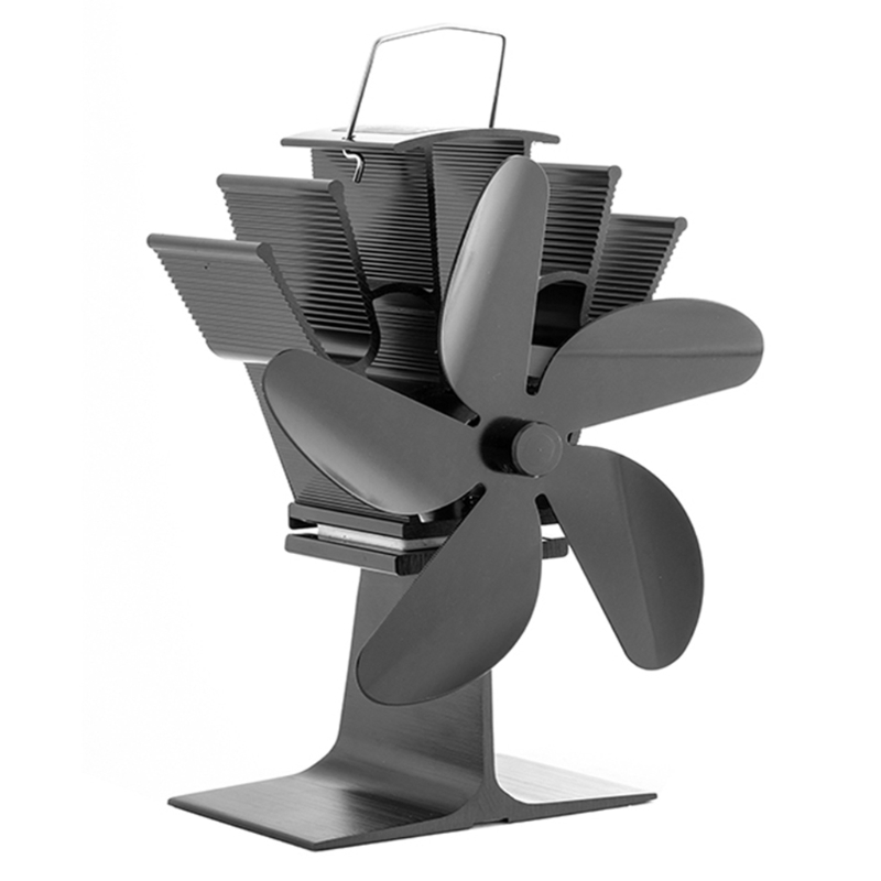 Quiet Heat Powered Stove Eco-friendly on Chimney for Wood Log Burner Fireplace Eco-friendly on Chimney for Wood Log: BK