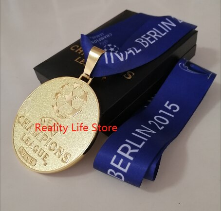 Serie A Medaille Europese Medaille Originele Grootte Voetbal Club Award Medailles Serie A Award Europese Voetbal Medaille Souvenir: 2015 European