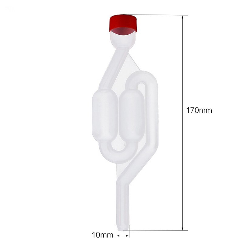 Water Seal Exhaust Valve Homebrew Beer Wine Tool Fermentation Airlock