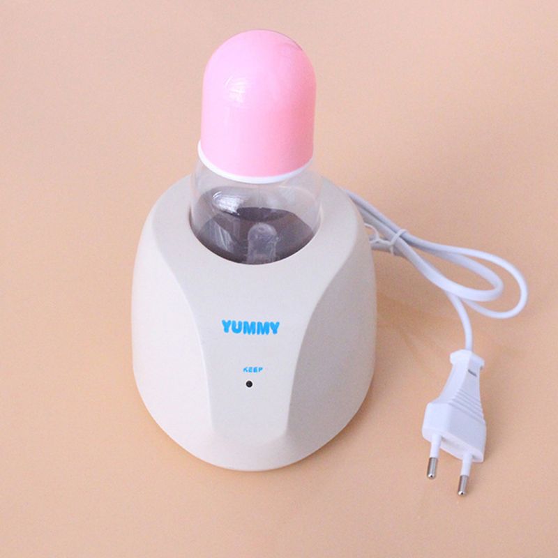 Termostat opvarmningsenhed baby mælkevarmer nyfødt flaske varmere praktisk bærbare spædbørn forsyne forsyninger  l9cd