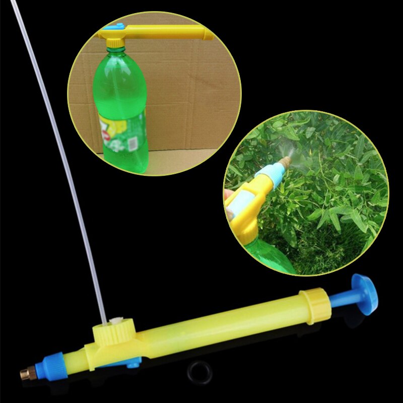 Mode 1 st Trolley Gun Plastic Spuiten Hoofd Druk Water Sproeier Sap Flessen Interface Mini Speelgoed