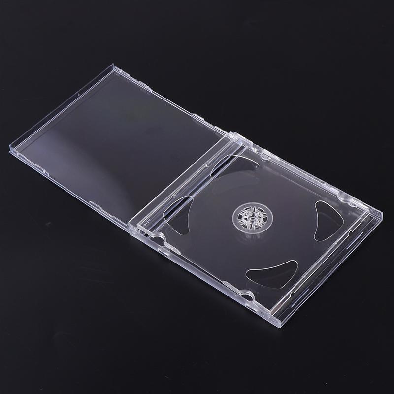 10PCS Transparent Cases Portable Storage Boxes DIY Packages for Home Cinema Studio