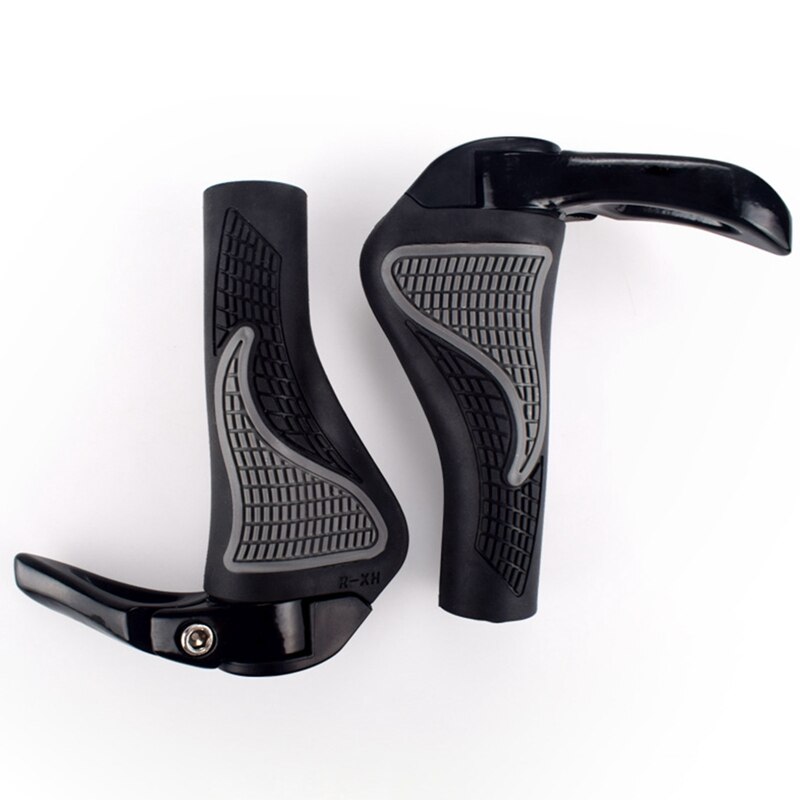 Ergonomische Fiets Grip Met Stuur End Stad Fiets Mountainbike Vouwen Racefiets, Stuur Binnendiameter 22.2Mm