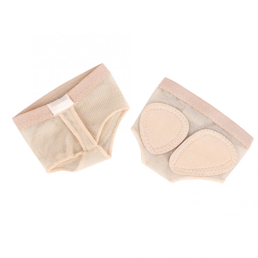 1 paar Dans Poot Pads Schoenen Voet Thong Toe Poot Pad Ballet Dans Voorvoet Half Beschermende Schoenen Fitness Sport Voorvoet pad