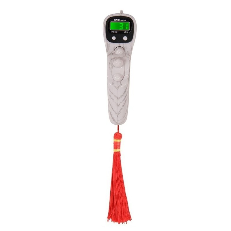 Portable Handheld Digital Beads Counter with Backlight Finger Game Toy Manual Reset Decompression Relaxation Tool for Meditation: 35