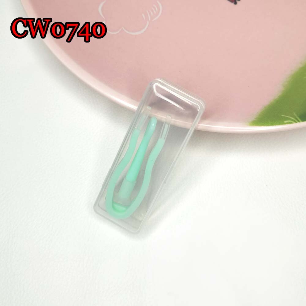 Small Contact Lenses Tweezers with Suction Stick Color Special Tool Lens Inserter Remover Eyewear Accessories CW0740: 0740 GREEN 1PC