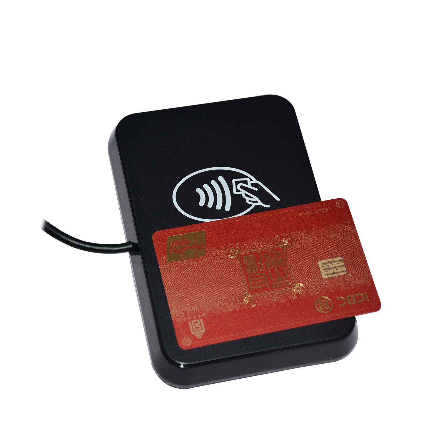 E-Payment USB CCID RS232 Optional NFC Contactless Card Reader Writer Plug And Play HD8N