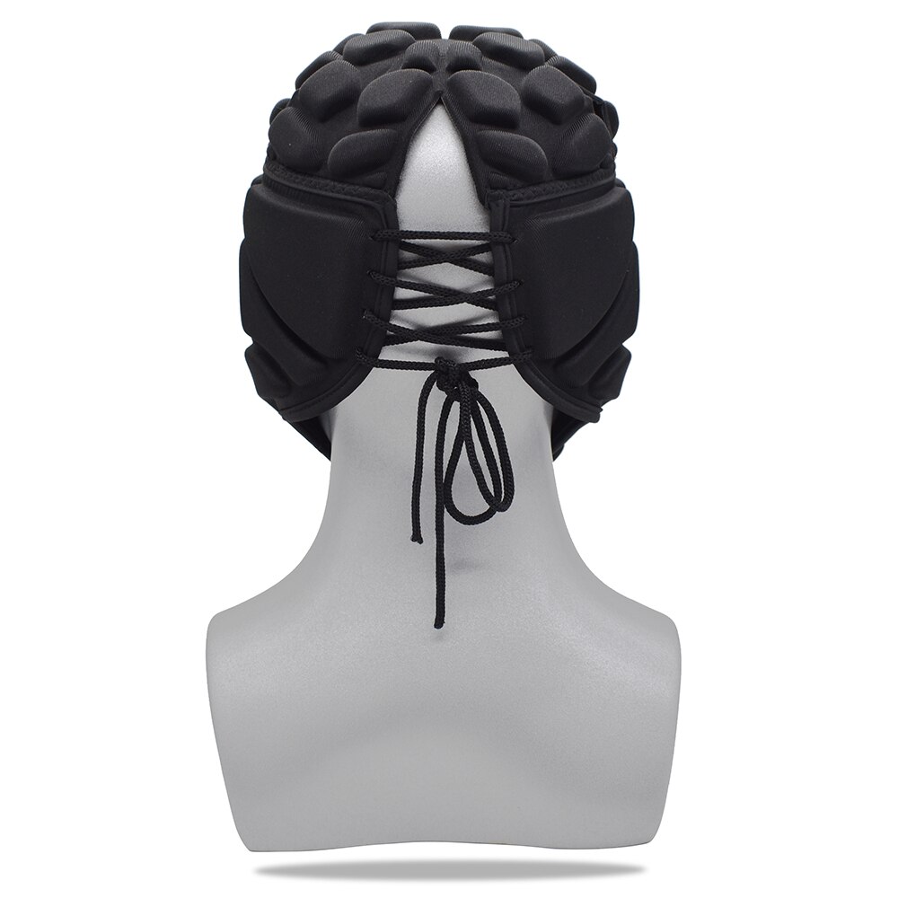 Wosawe beroep voetbal honkbal keeper helm sport rugby scrum pet hoofdbeschermer keeper rolpet vezel hoofddeksel