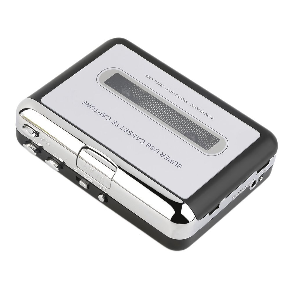 USB Cassette capture Player Tape To PC Super Portable USB Cassette-to-MP3 Converter Capture Audio Music Player
