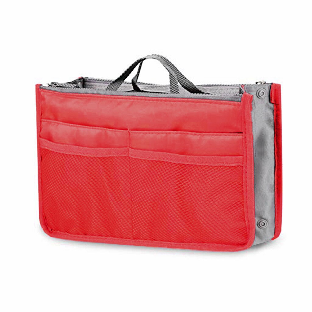 Lady Women Insert Handbag Bag In Bag Purse Large Liner Organizer Bag Travel Outdoor Hiking Backpack Camping Men's Bag #LR1: 8