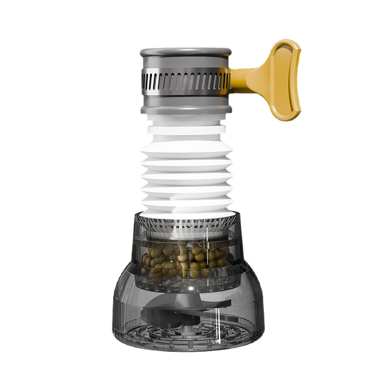 Universal 360 Rotation Faucet Bubbler Swivel Water Saving Economizer Head Shower Kitchen Faucet Nozzle Adapter Sink Tool: YELLOW